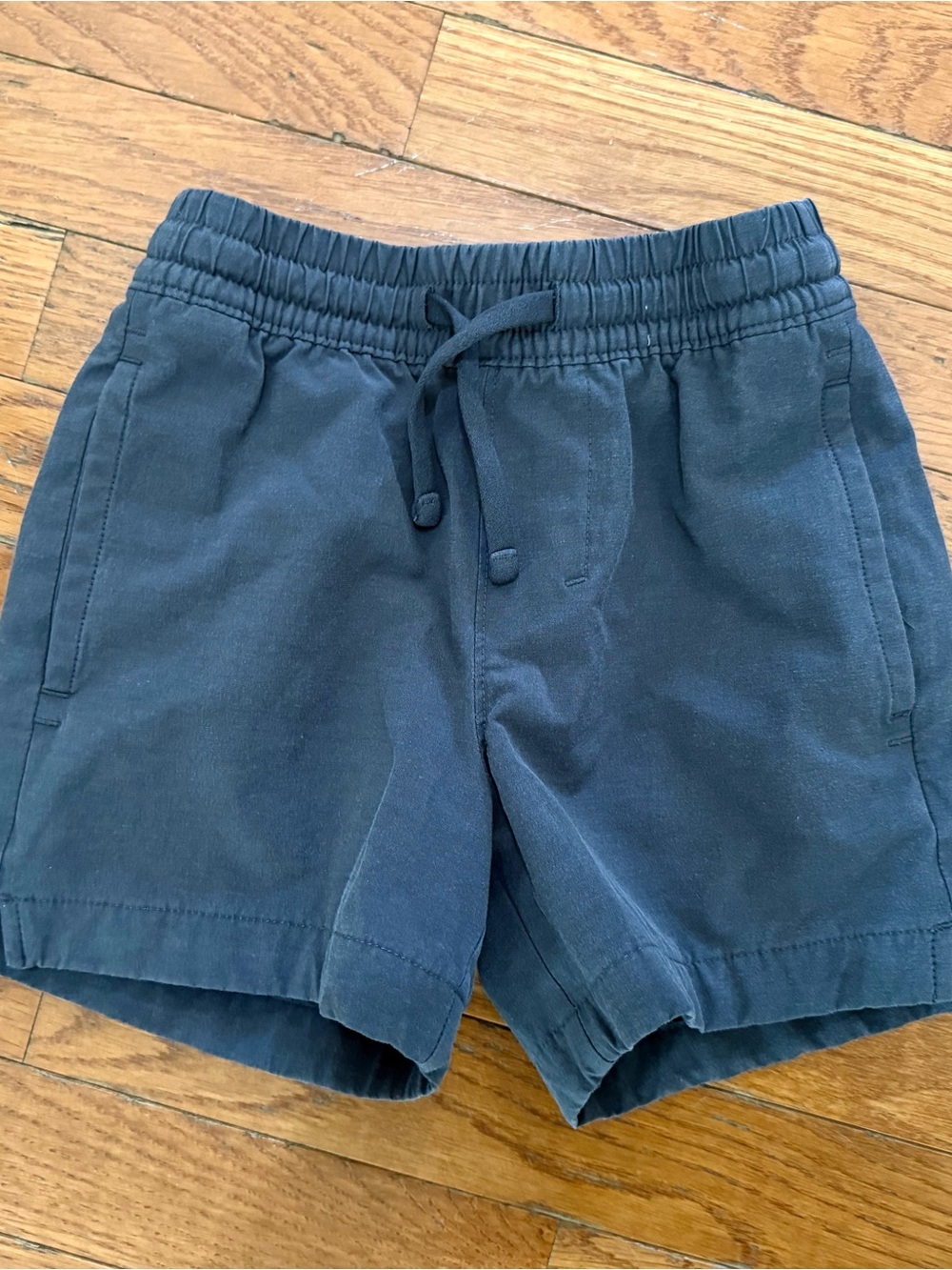 Gray Abercrombie  Kids Drawstring Cotton Shorts
